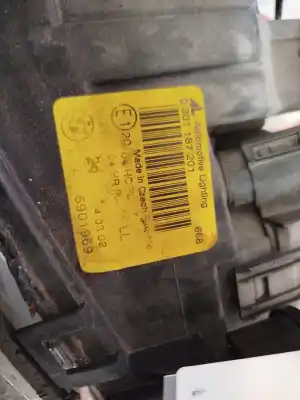 Second-hand car spare part left headlight for bmw serie 3 compact (e46) 318ti oem iam references 6901969  