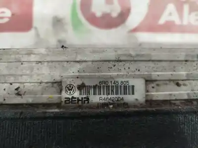 Автозапчастина б/у інтеркулер для seat ibiza (6j5) stylance / style посилання на oem iam 6r0145805