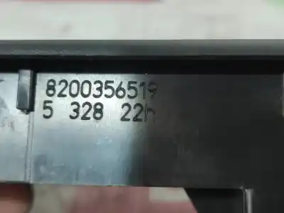 Second-hand car spare part left front power window switch for renault clio iii confort dynamique oem iam references 8200356519  