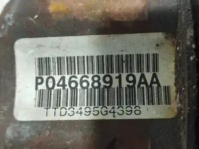 Peça sobressalente para automóvel em segunda mão transmissão dianteira esquerda por chrysler pt cruiser (pt) 2.4 16v cat referências oem iam p04668919aa
