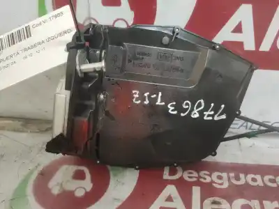 Автозапчастина б/у замок дверей заднього лівого для suzuki swift azg (nz) ga посилання на oem iam   