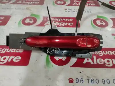 Second-hand car spare part exterior right rear door handle for nissan note acenta oem iam references 