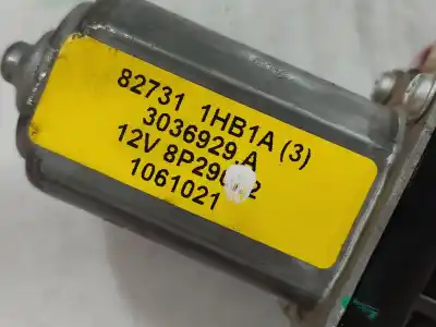 Second-hand car spare part rear right window regulator for nissan note acenta oem iam references 827003vva  