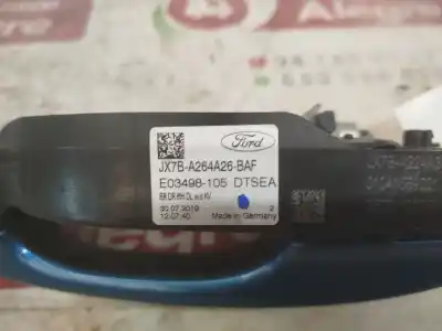 Автозапчастина б/у завнішня ручка задня права для ford focus iv (hn) 2.3 st ecoboost посилання на oem iam jx7ba264a26  
