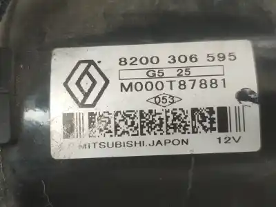 Peça sobressalente para automóvel em segunda mão motor de arranque por renault clio iii confort dynamique referências oem iam 8200306595