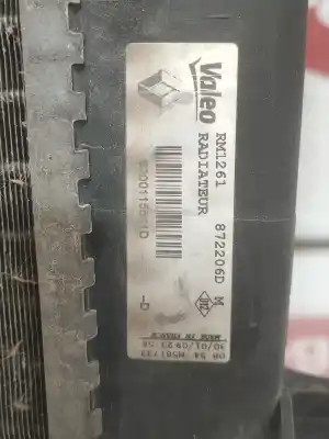 Peça sobressalente para automóvel em segunda mão radiador de água por renault scenic ii confort expression referências oem iam 8200115541d