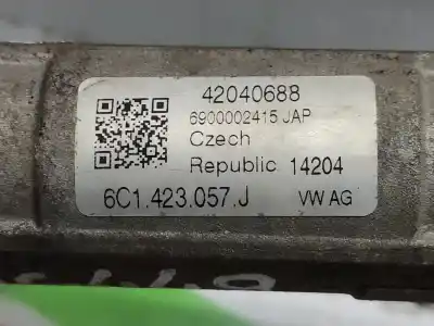 Peça sobressalente para automóvel em segunda mão caixa de direção por skoda rapid active referências oem iam 6c1423057j  