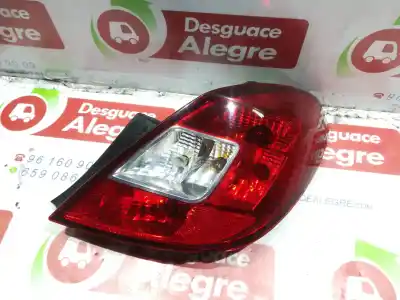 Автозапчасти б/у ПРАВЫЙ ЗАДНИЙ ФОНАРЬ за OPEL CORSA D  ссылки OEM IAM 13269051  89318821