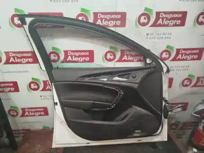 Автозапчастина б/у передні ліві двері для opel insignia a sedán (g09) 2.0 cdti (69) посилання на oem iam 