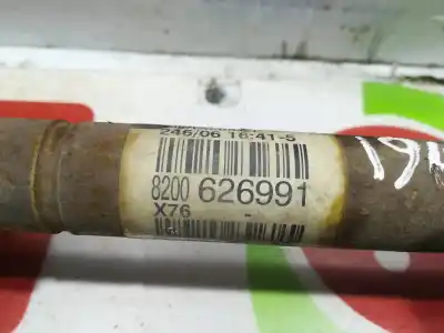 Автозапчастина б/у передня права трансмісія для renault kangoo (f/kc0) alize посилання на oem iam 8200626991  