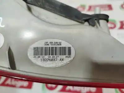 Автозапчастина б/у правий ліхтар для opel insignia a sedán (g09) 2.0 cdti (69) посилання на oem iam 13226837  