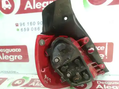 Second-hand car spare part right tailgate light for renault clio iii pack authentique oem iam references 89035088  
