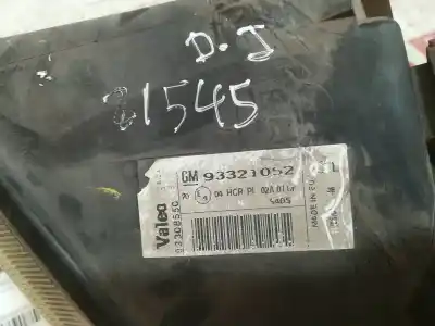 Peça sobressalente para automóvel em segunda mão farol / farolim esquerdo por opel meriva cosmo referências oem iam 93321052