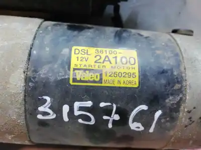 Second-hand car spare part starter motor for kia cee'd sw (ed) 1.6 crdi 115 oem iam references 1250295