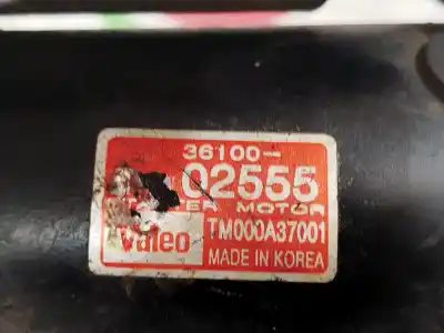 Second-hand car spare part starter motor for kia picanto 1.1 active oem iam references 3610002555