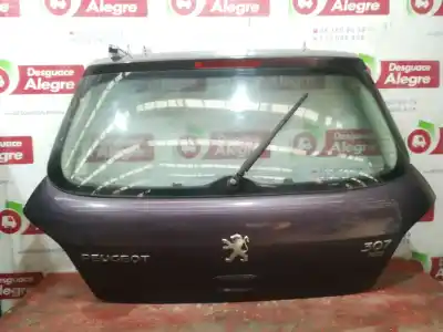 Peça sobressalente para automóvel em segunda mão porta da mala / tampa traseira por peugeot 307 (s1) xr clim plus referências oem iam 