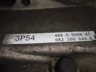 Автозапчастина б/у коробка передач для skoda superb (3u4) comfort посилання на oem iam 0a2300040g  3p54