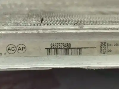 Second-hand car spare part water radiator for citroen c4 picasso i monospace (ud_) 2.0 i 16v oem iam references 9657576480
