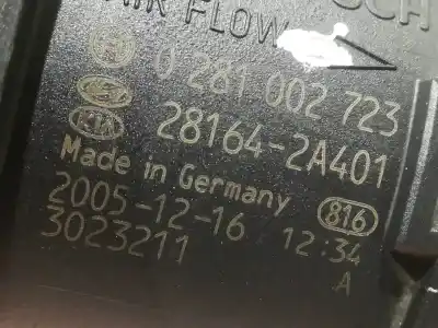 Second-hand car spare part flowmeter for kia rio 1.5 crdi ex2 oem iam references 281642a401  0281002723