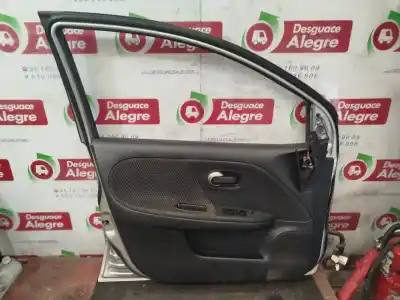 Second-hand car spare part left front door for nissan note (e11e) acenta oem iam references   