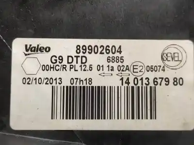 Автозапчастина б/у ПРАВА ФА для PEUGEOT EXPERT KASTEN  Посилання на OEM IAM 89902604  1401367980