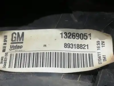 Pezzo di ricambio per auto di seconda mano luci posteriori destra per opel corsa d selective riferimenti oem iam 13269051  89318821