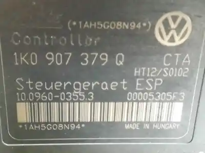 Peça sobressalente para automóvel em segunda mão abs por seat altea (5p1) arena referências oem iam 1k0907379q  1k0614517n