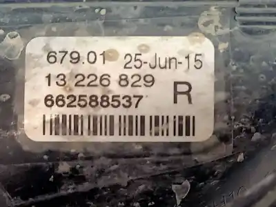 Автозапчастина б/у правий протитуман для opel insignia a sedán (g09) 2.0 cdti (69) посилання на oem iam 13226829
