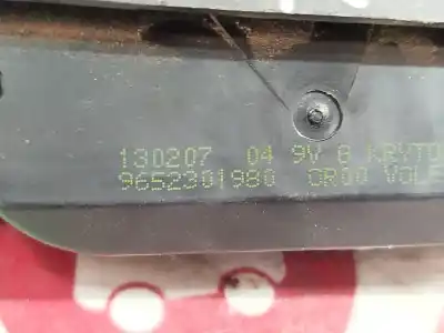 Second-hand car spare part trunk lock for citroen c2 vtr oem iam references 9652301980