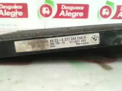 Gebrauchtes Autoersatzteil kondensator / kühler der klimaanlage kondensator zum bmw serie 3 berlina (e46) 320d oem-iam-referenzen 8377648