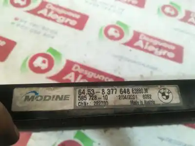 İkinci el araba yedek parçası klima kondenser / radyatör için bmw serie 3 berlina (e46) 320d oem iam referansları 8377648  