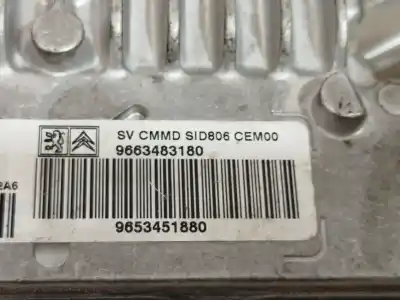 Second-hand car spare part ecu engine control for citroen c2 vtr oem iam references 9653451880
