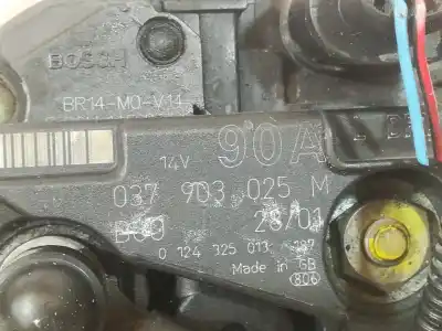 İkinci el araba yedek parçası alternatör için seat ibiza (6k1) signo oem iam referansları 037903025m  0124325013187