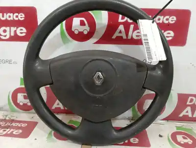Second-hand car spare part steering wheel for renault clio ii fase ii (b/cb0) base authentique 65 cv / 48 kw oem iam references  Second-hand car spare part steering wheel for renault clio ii fase ii (b/cb0) base authentique 65 cv / 48 kw oem iam references