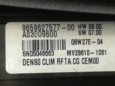 Автозапчасти б/у климат-контроль за citroen c4 picasso i monospace (ud_) 2.0 i 16v ссылки oem iam 9659627577  303797