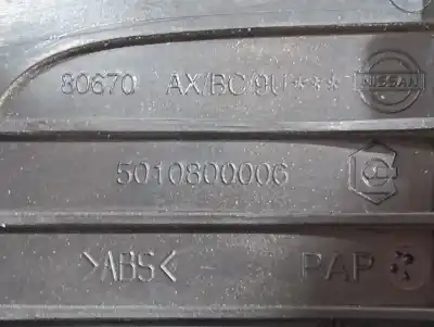 Second-hand car spare part interior right rear handle for nissan note (e11e) tekna oem iam references 5010800006  