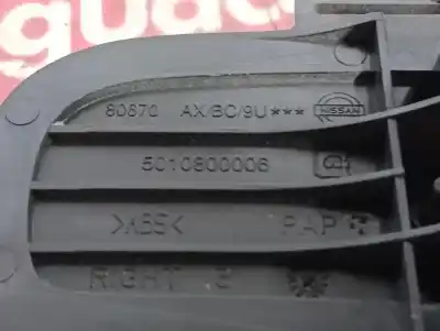 Second-hand car spare part interior right front handle for nissan note (e11e) tekna oem iam references 5010800006  