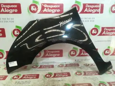 Second-hand car spare part left front fin for citroen c4 picasso i monospace (ud_) 2.0 i 16v oem iam references 