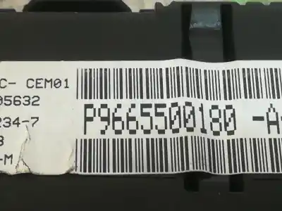 Second-hand car spare part dashboard for citroen c4 picasso i monospace (ud_) 2.0 i 16v oem iam references 9665500180