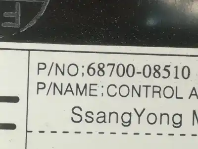 Автозапчасти б/у климат-контроль за ssangyong rexton rx 270 full ссылки oem iam 6870008510