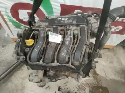 Second-hand car spare part complete engine for renault scenic ii confort authentique oem iam references k4m782  
