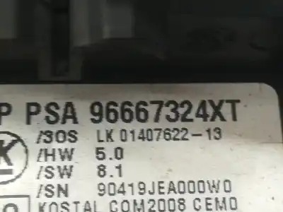 Second-hand car spare part multifunction switch for citroen c3 attraction oem iam references 96667324xt  