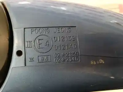 Peça sobressalente para automóvel em segunda mão espelho retrovisor esquerdo por chevrolet tacuma se referências oem iam 012139  