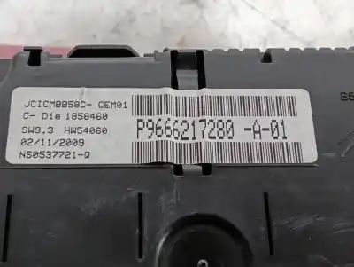 Peça sobressalente para automóvel em segunda mão quadrante por citroen c4 picasso exclusive referências oem iam 9666217280  