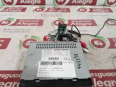 Pezzo di ricambio per auto di seconda mano IMPIANTO AUDIO / RADIO CD per FORD KUGA (CBV)  Riferimenti OEM IAM MDL7000  