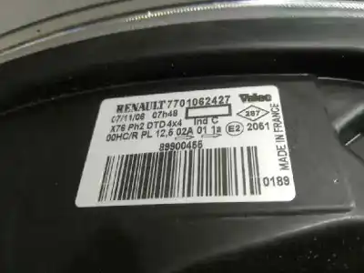 Автозапчасти б/у правая фара за RENAULT KANGOO (F/KC0) Luxe Privilege ссылки OEM IAM 7701062427  89900455