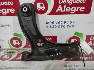 Автозапчасти б/у передний правый нижний рычаг подвески за skoda fabia ii combi (545) 1.2 ссылки oem iam 6r0407152e