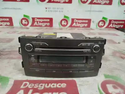 Second-hand car spare part audio system / radio cd for toyota auris (_e15_) 2.0 d-4d (ade150_) oem iam references 8612002520