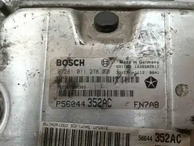 Peça sobressalente para automóvel em segunda mão centralina de motor uce por chrysler jeep cherokee (kj) 2.5 crd cat referências oem iam p56044352ac