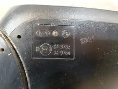 Peça sobressalente para automóvel em segunda mão espelho retrovisor direito por kia ceed concept 120 cv / 88 kw referências oem iam 049783  